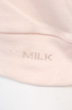 画像2: MILK / ファー衿カーディガン  ピンク O-25-04-30-2105-ML-TO-IG-OS