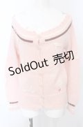 MILK / アイコンモチーフニットカーディガン  ピンク O-25-04-30-2106-ML-TO-IG-OS