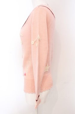 画像2: MILK / アイコンモチーフニットカーディガン  ピンク O-25-04-30-2106-ML-TO-IG-OS