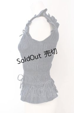 画像2: Jane Marple / デニムシャーリングビスチェ M インディゴ O-25-04-30-2108-JM-TO-IG-OS
