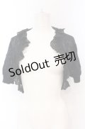 Jane Marple / 透かし編みボレロ M クロ O-25-04-30-2114-JM-TO-IG-OS
