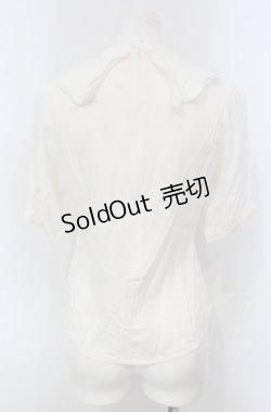 画像3: Fi.n.t / カットワーク刺繍クロスヨークブラウス  オフシロ O-25-04-30-2011-CA-BL-IG-ZT039