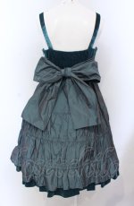 画像3: 【SALE】Jane Marple / リボンティアードジャンパースカート  グリーン O-25-04-30-2122-JM-OP-IG-ZT465 (3)