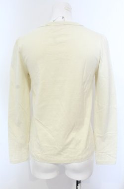 画像3: Jane Marple / スワンプリントロゴTシャツ  アイボリー O-25-04-30-2129-JM-TO-IG-OS
