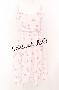 MILK / ハートチェリーベビードール  ピンク O-25-04-30-2134-ML-OP-IG-OS