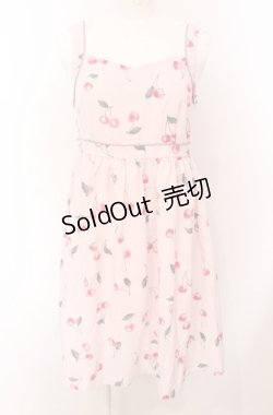 画像1: MILK / ハートチェリーベビードール  ピンク O-25-04-30-2134-ML-OP-IG-OS