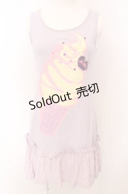 画像1: MILK / Great Creamワンピース  ラベンダー O-25-04-30-2144-ML-OP-IG-OS