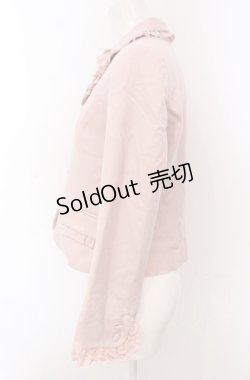 画像3: Jane Marple / カットワークレースフリルジャケット M ピンク O-25-04-30-2145-JM-JA-IG-OS