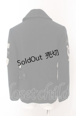 画像4: Jane Marple / ワッペンショートコート M クロ O-25-04-30-2151-JM-CO-IG-ZT-C034