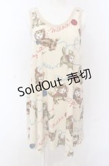 MILK / Petti Kittenワンピース  アイボリー O-25-04-30-2162-ML-OP-IG-OS