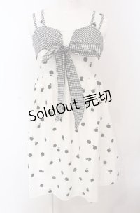 MILK / Littleアップルベビードール  シロ×クロ O-25-04-30-2170-ML-OP-IG-OS