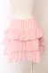 画像4: MILK / マーガレット刺繍ギンガムティアードスカート  ピンク O-25-04-30-2172-ML-SK-IG-OS (4)