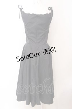 画像4: MILK / ナイロンフレアーキャミワンピース  クロ O-25-04-30-2176-ML-OP-IG-OS
