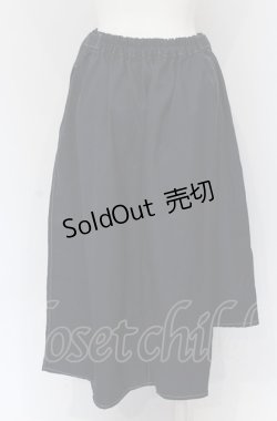 画像3: axes femme / サイド釦アシンメトリースカート M ネイビー O-25-04-30-2033-AX-SK-IG-ZI