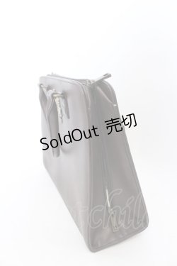 画像2: metamorphose / プレート付きBAG  ブラウン O-25-04-30-013-ME-BG-IG-OS