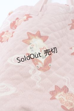 画像2: WONDERFUL WORLD / 金魚ptちりめんバッグ  ピンク O-25-05-03-003-LO-BG-OW-ZT-K021
