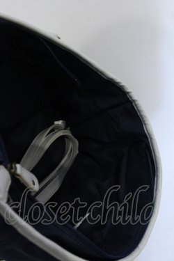 画像6: axes femme / 刺繍入りナイロンバッグ  ネイビー O-25-05-03-004-AX-BG-OW-ZT-K021