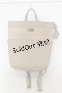 axes femme / ナイロンリュック  ベージュ O-25-05-03-005-AX-BG-OW-ZT-K021