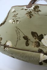 画像2: 【SALE】PINK HOUSE / 薔薇柄トートバッグ  グリーン O-25-05-03-013-LO-BG-OW-ZTK021 (2)