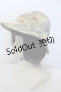 WONDERFUL WORLD / ギンガムチェックうさぎハット  グリーン O-25-05-03-014-LO-AC-OW-OS