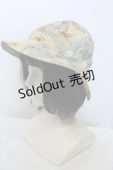 WONDERFUL WORLD / ギンガムチェックうさぎハット  グリーン O-25-05-03-014-LO-AC-OW-OS