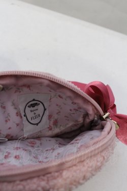 画像4: Maison de FLEUR / マイスウィートピアノ ポーチ  ピンク O-25-05-03-016-LO-ZA-IG-OS