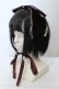 画像1: axes femme kawaii / タッセル付リボンヘッドドレス  ボルドー O-25-05-03-020-AX-AC-IG-OS (1)