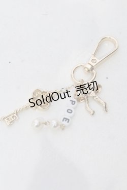 画像1: axes femme POETIQUE / ノベルティ キーホルダー  ゴールド O-25-05-03-025-AX-ZA-IG-OS