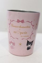 m petit by misako / サンリオコラボオリジナルステンレスタンブラー  ピンク O-25-05-03-026-LO-ZA-IG-OS