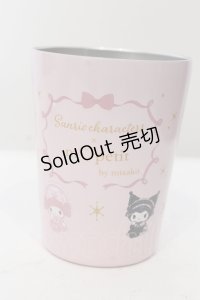 m petit by misako / サンリオコラボオリジナルステンレスタンブラー  ピンク O-25-05-03-026-LO-ZA-IG-ZT323