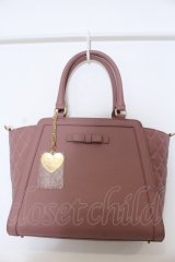 m petit by misako / サンリオキャラクターズ チャーム付き 2way バッグ  ピンク O-25-05-03-028-LO-ZA-IG-OS