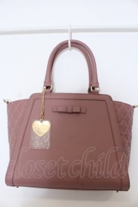 m petit by misako / サンリオキャラクターズ チャーム付き 2way バッグ  ピンク O-25-05-03-028-LO-ZA-IG-ZT-K021