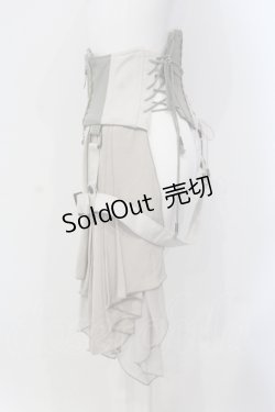 画像3: Rozen Kavalier / 2Wayベルト付コルセット  カーキグリーン×グレージュ O-25-05-05-034-OO-ZA-OW-OS