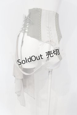 画像4: Rozen Kavalier / 2Wayベルト付コルセット  カーキグリーン×グレージュ O-25-05-05-034-OO-ZA-OW-OS