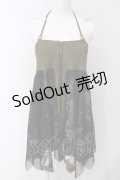 Ozz Croce / 和柄チュールランダムスカート  カーキブラウン O-25-05-05-037-OO-SK-IG-OS