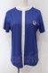 画像1: FOTUS / 胎児ロゴジャージTシャツ  ブルー O-25-05-05-041-PU-TS-IG-OS (1)