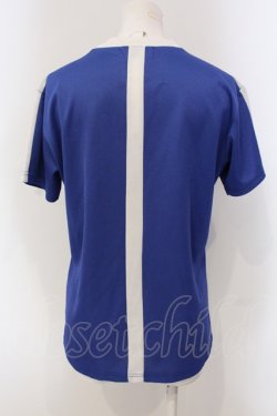 画像3: FOTUS / 胎児ロゴジャージTシャツ  ブルー O-25-05-05-041-PU-TS-IG-OS