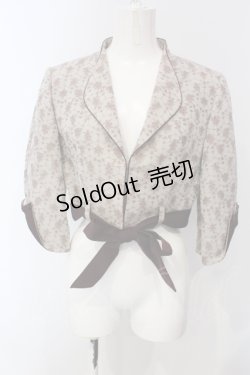 画像1: NO.S PROJECT / ベル・スリーブ ジャケット M ベージュ O-25-05-05-044-LO-JA-IG-OS