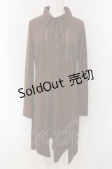 Rozen Kavalier / ダブルカラーシャツワンピース  ブラウン O-25-05-05-050-OO-OP-IG-OS