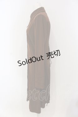 画像3: Rozen Kavalier / ダブルカラーシャツワンピース  ブラウン O-25-05-05-050-OO-OP-IG-OS