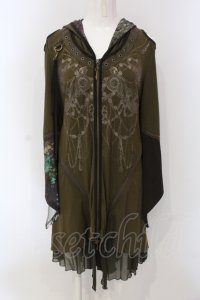 Rozen Kavalier / オフショルパーカーイレギュラーワンピース  ブラウン O-25-05-05-051-OO-OP-IG-OS