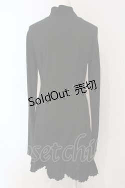 画像3: Ozz Croce / スタンドネック裏起毛ワンピース  ブラック O-25-05-05-056-OO-OP-IG-OS