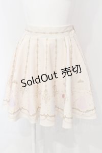 Secret Honey / ディズニーコレクション バックリボンスカート  アイボリー O-25-05-05-063-CA-SK-IG-OS