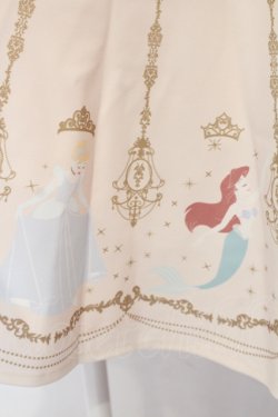 画像2: Secret Honey / ディズニーコレクション バックリボンスカート  アイボリー O-25-05-05-063-CA-SK-IG-OS