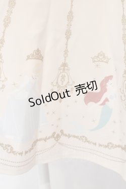 画像2: Secret Honey / ディズニーコレクション バックリボンスカート  アイボリー O-25-05-05-063-CA-SK-IG-OS