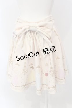 画像5: Secret Honey / ディズニーコレクション バックリボンスカート  アイボリー O-25-05-05-063-CA-SK-IG-OS