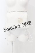 Qutie Frash / 太鼓帯コルセット  ホワイト O-25-05-05-064-QU-TO-OW-OS
