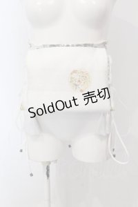 Qutie Frash / 太鼓帯コルセット  ホワイト O-25-05-05-064-QU-TO-OW-OS