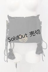 Qutie Frash / 太鼓帯コルセット  ブラック O-25-05-05-065-QU-TO-OW-OS