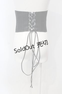 画像3: Qutie Frash / 2025プレミアムセット【黒豹】ベルトコルセット  ブラック O-25-05-05-066-QU-TO-OW-OS